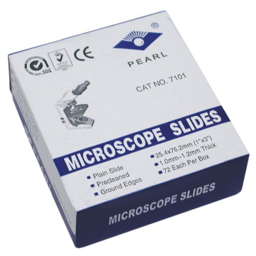 Single Double Goncaves Disposable Thick Microscope Slides